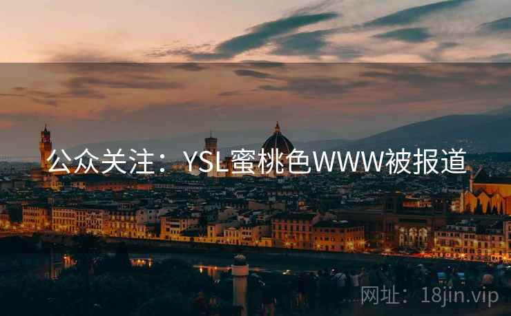 公众关注：YSL蜜桃色WWW被报道